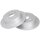 2 Brake Discs solid Ø 269 mm 9.3 mm A.B.S. for e.g. TOYOTA Corolla