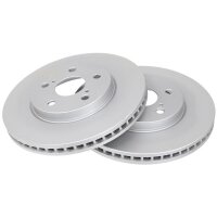 2 Brake Discs Vented Ø 296 mm 28 mm A.B.S. for...