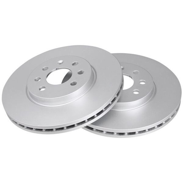 2 Brake Discs Vented Ø 280 mm 25 mm A.B.S. for e.g. OPEL Astra