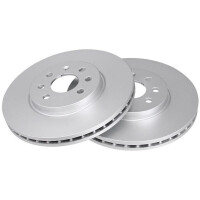 2 Brake Discs Vented Ø 280 mm 25 mm A.B.S. for...