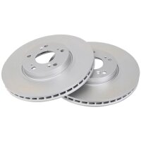 2 Brake Discs Vented Ø 300 mm 25 mm A.B.S. for...