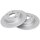 2 Brake Discs solid Ø 260 mm 10 mm A.B.S. for e.g. HONDA Accord