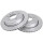 2 Brake Discs Vented Ø 294 mm 19 mm A.B.S. for e.g. BMW 3 Series