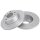 2 Brake Discs solid Ø 276 mm 16 mm A.B.S. for IVECO