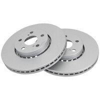2 Brake Discs Vented Ø 276 mm 25 mm A.B.S. for...