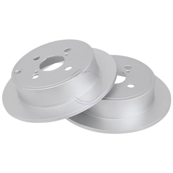 2 Brake Discs solid Ø 258 mm 9 mm A.B.S. for e.g. TOYOTA Corolla