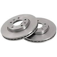2 Brake Discs Vented Ø 274 mm 26 mm A.B.S. for...