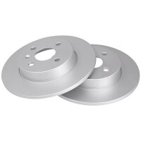 2 Brake Discs solid Ø 264 mm 10 mm A.B.S. for e.g....