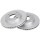 2 Brake Discs Vented Ø 257 mm 24 mm A.B.S. for e.g. HYUNDAI Coupe