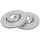 2 Brake Discs Vented Ø 314 mm 28 mm A.B.S. for e.g. CADILLAC BLS