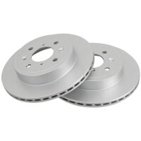 2 Brake Discs Vented Ø 253 mm 17 mm A.B.S. for...