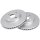 2 Brake Discs Vented Ø 255 mm 25 mm A.B.S. for e.g. TOYOTA Corolla