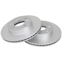 2 Brake Discs Vented Ø 240 mm 19 mm A.B.S. for...