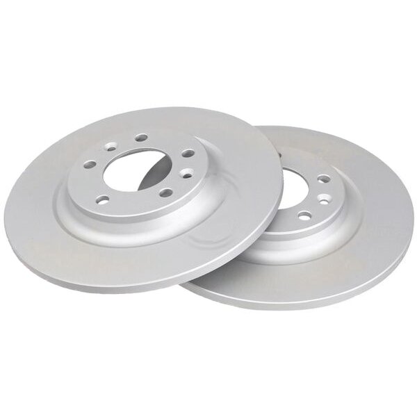 2 Brake Discs solid Ø 290 mm 12 mm A.B.S. for e.g. CITROËN C5