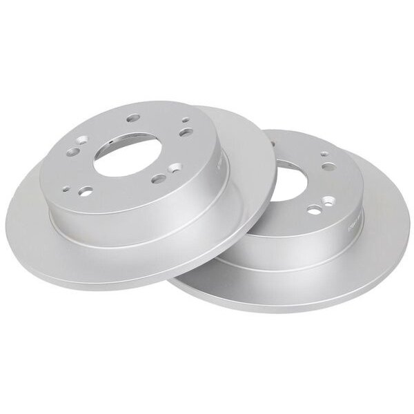 2 Brake Discs solid Ø 260 mm 10 mm A.B.S. for e.g. HONDA Civic