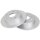 2 Brake Discs solid Ø 260 mm 10 mm A.B.S. for e.g. HONDA Civic