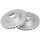 2 Brake Discs Vented Ø 300 mm 28 mm A.B.S. for FUJIAN DAIMLER MERCEDES