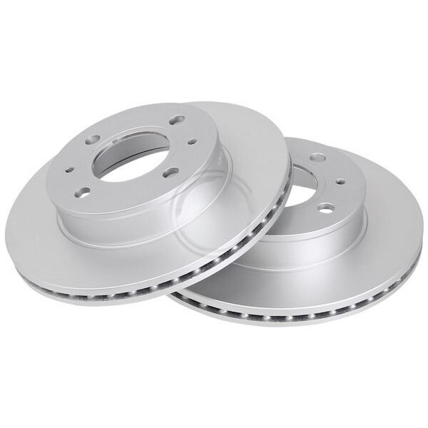 2 Bremsscheiben belüftet Ø 234 mm 18 mm A.B.S. für u.a. HYUNDAI Atos