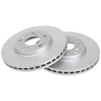 2 Brake Discs Vented Ø 282 mm 28 mm A.B.S. for...