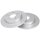 2 Brake Discs solid Ø 265 mm 11 mm A.B.S. for e.g. FORD C-Max