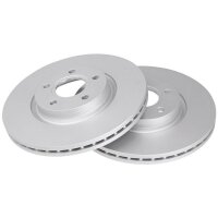 2 Brake Discs Vented Ø 300 mm 25 mm A.B.S. for...