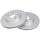 2 Brake Discs Vented Ø 295 mm 26 mm A.B.S. for e.g. TOYOTA Avensis