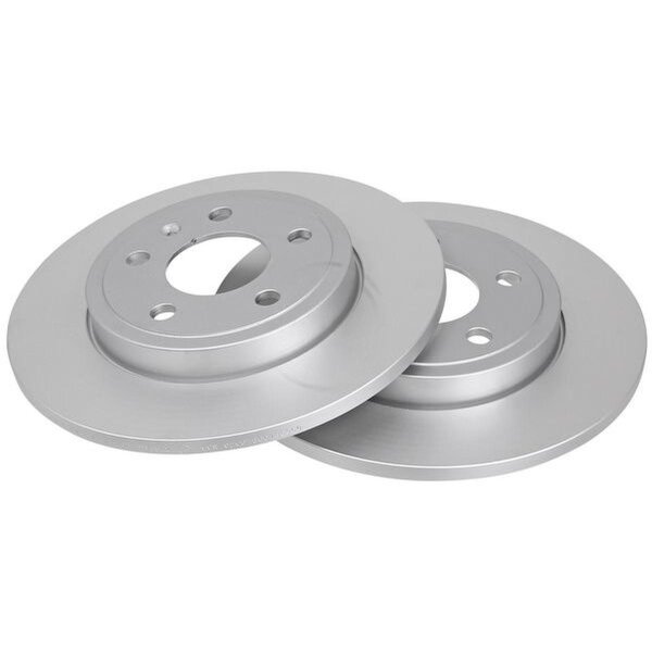 2 Brake Discs solid Ø 288 mm 12 mm A.B.S. for e.g. AUDI A4