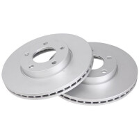 2 Brake Discs Vented Ø 278 mm 25 mm A.B.S. for...