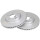 2 Brake Discs Vented Ø 280 mm 26.2 mm A.B.S. for e.g. HYUNDAI Coupe