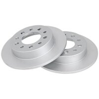 2 Brake Discs solid Ø 258 mm 10 mm A.B.S. for e.g....