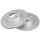 2 Bremsscheiben belüftet Ø 241 mm 18 mm A.B.S. für u.a. HYUNDAI i10