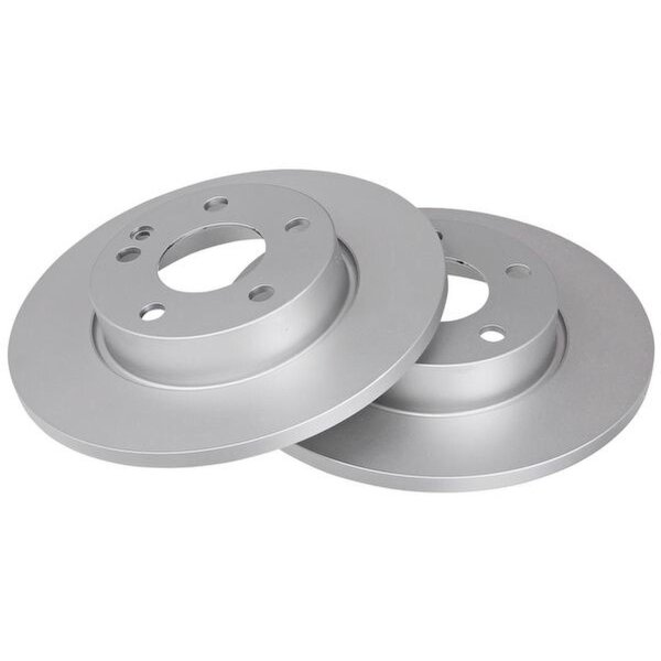2 Brake Discs solid Ø 276 mm 12.2 mm A.B.S. for e.g. MERCEDES-BENZ A-Class