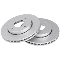 2 Brake Discs Vented Ø 256 mm 24 mm A.B.S. for...