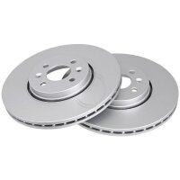 2 Brake Discs Vented Ø 300 mm 24 mm A.B.S. for...