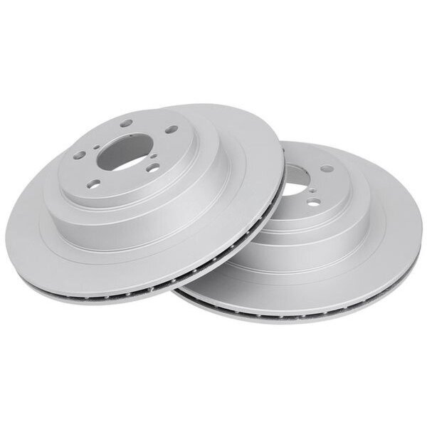 2 Brake Discs Vented Ø 289 mm 18 mm A.B.S. for e.g. SUBARU Impreza