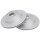 2 Brake Discs Vented Ø 289 mm 18 mm A.B.S. for e.g. SUBARU Impreza