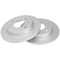 2 Brake Discs solid Ø 250 mm 10 mm A.B.S. for e.g....