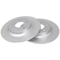 2 Brake Discs solid Ø 302 mm 11 mm A.B.S. for e.g....