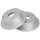 2 Brake Discs solid Ø 262 mm 10 mm A.B.S. for e.g. HYUNDAI Accent