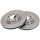 2 Brake Discs Vented Ø 323 mm 24 mm A.B.S. for e.g. MAZDA RX-8