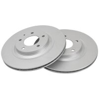2 Brake Discs Vented Ø 302 mm 18 mm A.B.S. for...