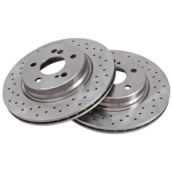 2 Brake Discs Vented Ø 300 mm 22 mm A.B.S. for e.g. MERCEDES-BENZ SL