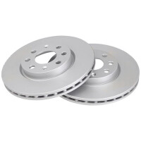 2 Brake Discs Vented Ø 257 mm 22 mm A.B.S. for...