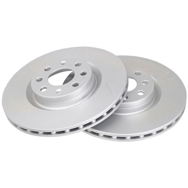 2 Brake Discs Vented Ø 284 mm 22 mm A.B.S. for e.g. FIAT 500