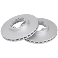 2 Brake Discs Vented Ø 300 mm 28 mm A.B.S. for FORD