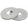 2 Brake Discs Vented Ø 261 mm 24 mm A.B.S. for KIA