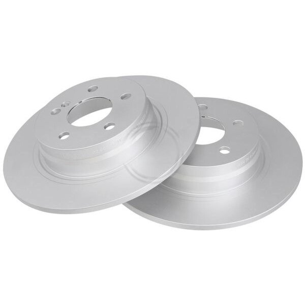 2 Brake Discs solid Ø 300 mm 10 mm A.B.S. for e.g. MERCEDES-BENZ C-Class