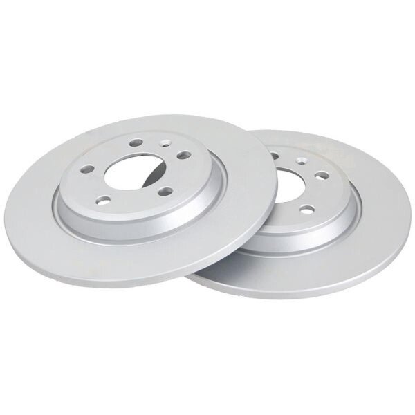2 Brake Discs solid Ø 300 mm 12 mm A.B.S. for e.g. AUDI A4 Allroad