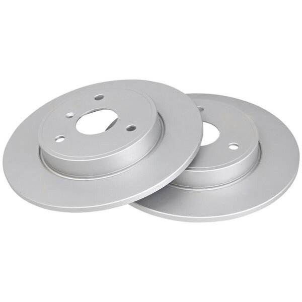2 Brake Discs solid Ø 280 mm 9.7 mm A.B.S. for e.g. SMART Cabrio