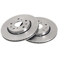 2 Brake Discs Vented Ø 276 mm 20 mm A.B.S. for...